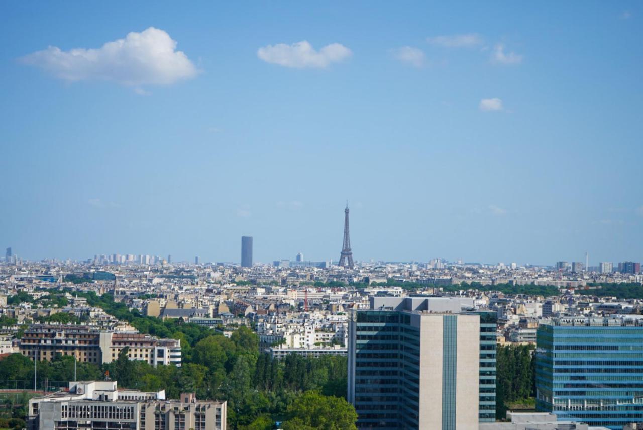 Vue Panoramique Sur Paris : Sublime Appartement Au Centre De Курбевуа Экстерьер фото